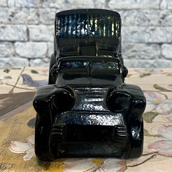 Avon Vintage 5oz. Aftershave Decanter Glass Car Shape Novelty Item - Picture 5 of 6